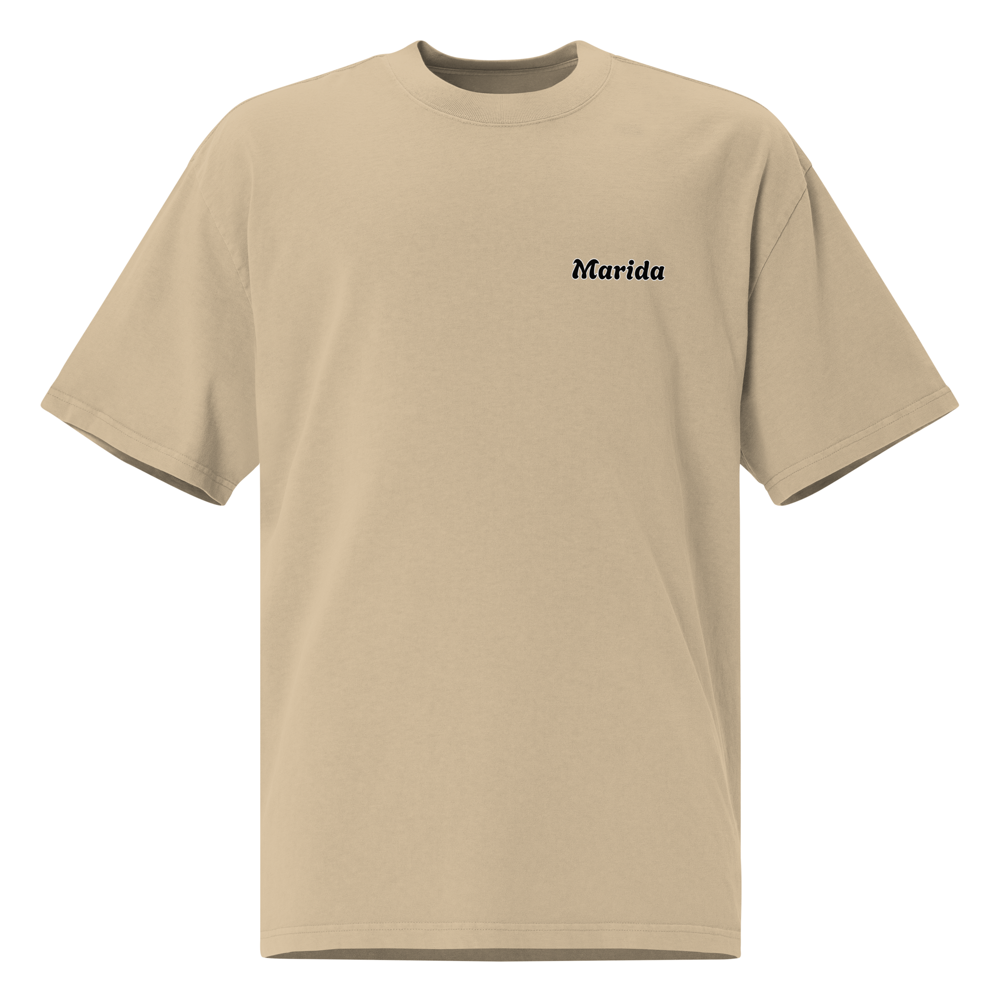 Oversized t-shirt "Overthinking solves Nothing"